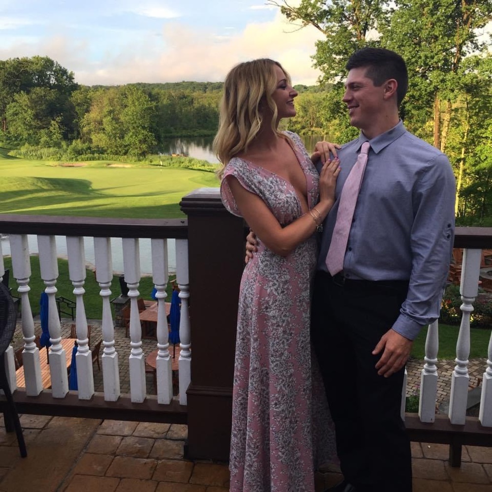 Floral floor length dress